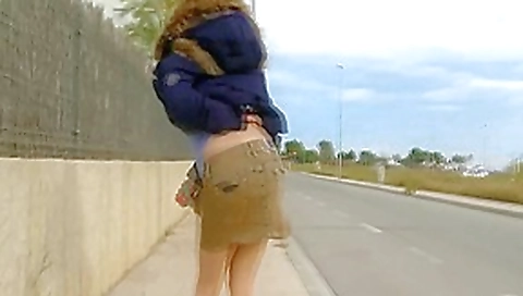 Claudia Bomb wild flashing leads to sex Claudia Bomb wild flashing leads to sex