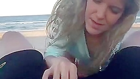 Blowjob Fuck and Facial On The Beach Blowjob Fuck and Facial On The Beach