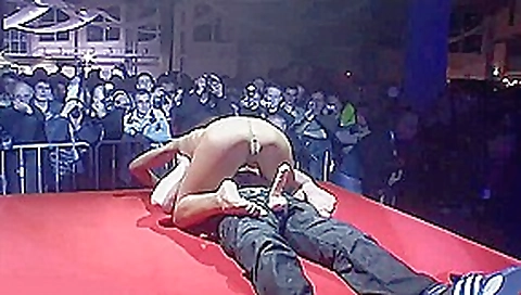 real porn show on public stage real porn show on public stage