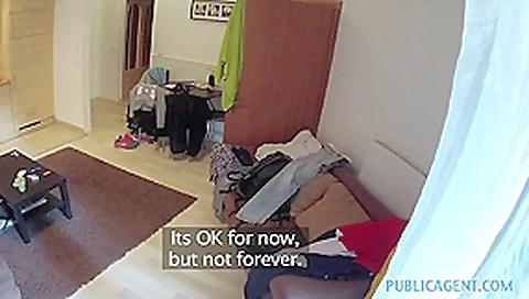 PublicAgent: Homemade video with the hotel cleaner