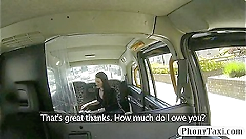 Sexy big boobs passenger fucked with nympho driver Sexy big boobs passenger fucked with nympho driver